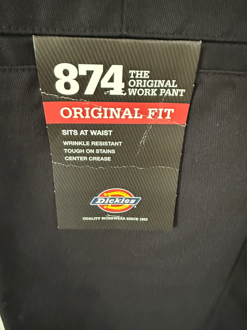 Urban Outfitters Dickie’s cutoff Black Straight-Leg Chinos - Picture 3 of 8